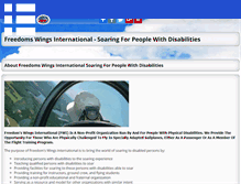 Tablet Screenshot of freedomswings.org